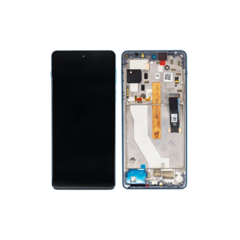 Motorola Edge 20 Pro LCD + touch screen + front panel Iridescent Cloud - original