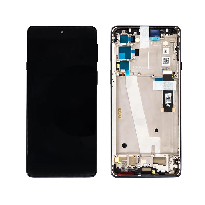 Motorola Edge 20 Pro LCD + touch screen + front panel grau - original