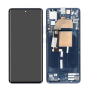 Motorola Edge 30 Fusion LCD + touch screen + front panel Neptune Blue - original