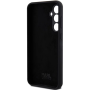 Samsung Galaxy S23 FE Karl Lagerfeld Liquid Silicone Metal Ikonik Case černá