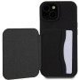 iPhone 15 Karl Lagerfeld PU Saffiano Card Slot Stand Karl and Choupette Case black