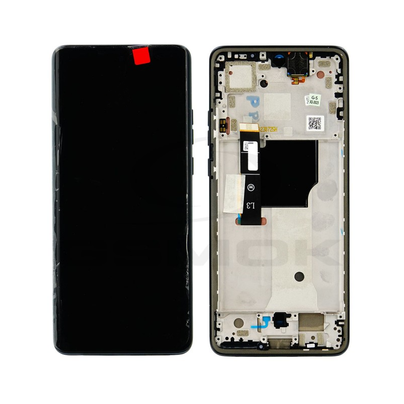 Motorola Edge 40 Neo LCD displej + dotyková plocha + rám černá - originál