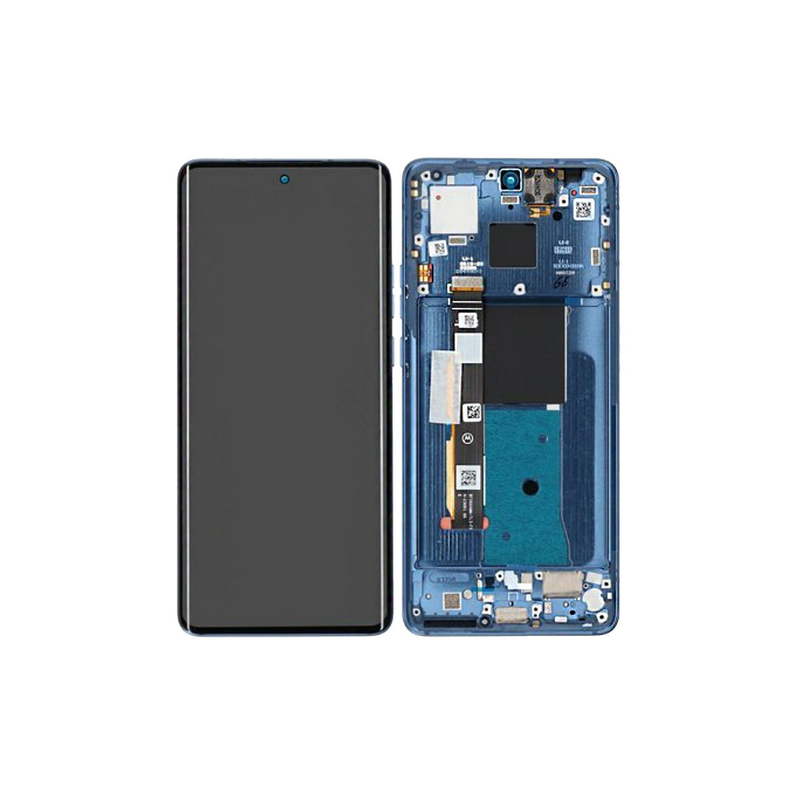Motorola Edge 40 LCD displej + dotyková plocha + rám Lunar Blue - originál