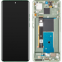 Motorola Edge 40 LCD + touch screen + front panel Nebula Green - original