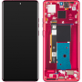 Motorola Edge 40 LCD + touch screen + front panel Viva Magenta - original