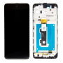 Motorola Moto E32 LCD + touch screen + front panel schwarz - original