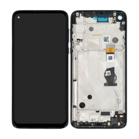 Motorola Moto G Stylus LCD displej + dotyková plocha + rám Mystic indigo - originál