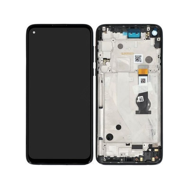 Motorola Moto G Stylus LCD + touch screen + front panel Mystic indigo - original