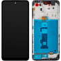 Motorola Moto G22 LCD + touch screen + front panel black - original