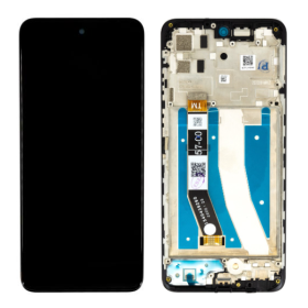 Motorola Moto G32 LCD + touch screen + front panel Mineral Grey - original