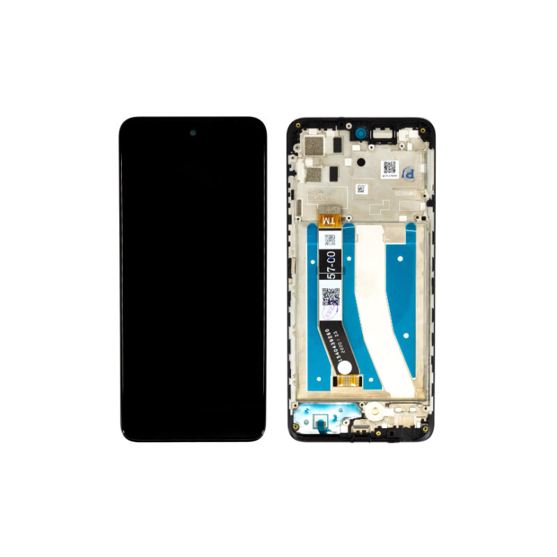 Motorola Moto G32 LCD displej + dotyková plocha + rám Mineral Grey - originál