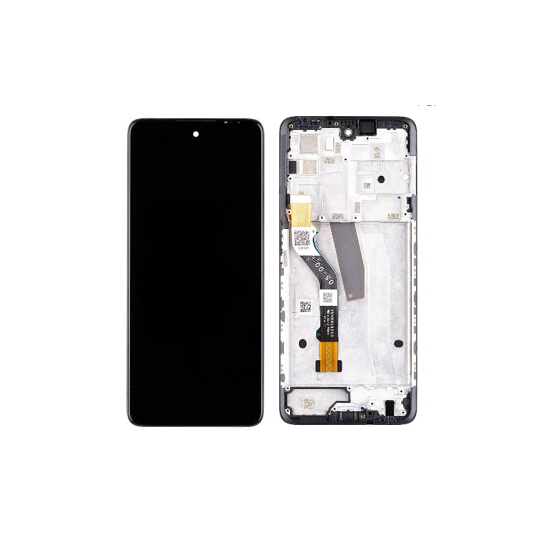 Motorola Moto G51 5G LCD + touch screen + front panel black - original