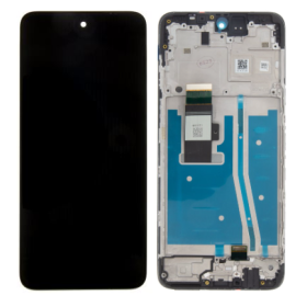 Motorola Moto G53 5G LCD + touch screen + front panel schwarz - original