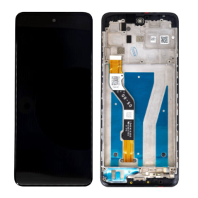 Motorola Moto G60 LCD + touch screen + front panel black - original
