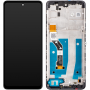 Motorola Moto G60S LCD + touch screen + front panel schwarz - original