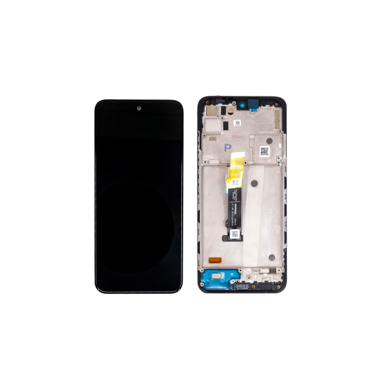 Motorola Moto G71 5G LCD displej + dotyková plocha + rám černá - originál