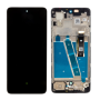 Motorola Moto G72 LCD + touch screen + front panel schwarz - original
