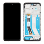 Motorola Moto G73 LCD + touch screen + front panel schwarz - original