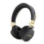 Guess PU Leather 4G Metal Logo BT5.3 Stereo Headphone black