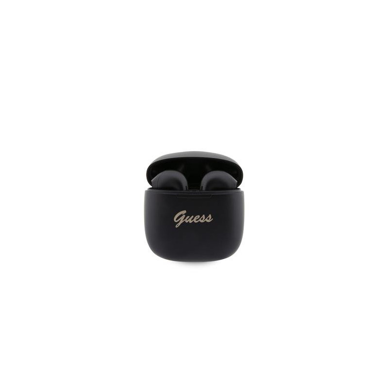 Guess True Wireless Script Logo BT5.3 Stereo-Ohrhörer schwarz