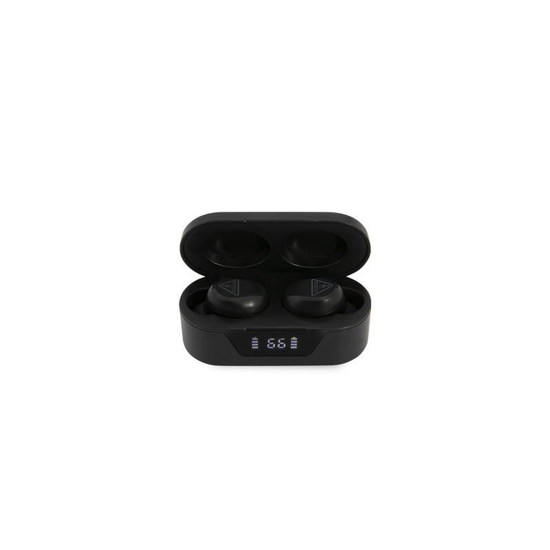 Guess True Wireless Triangle Logo BT5.0 Stereo Earphones black