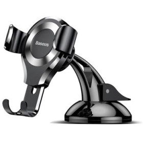 Baseus SUYL-XP0S Osculum Gravity Car Mount black/silver