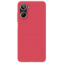 Nillkin Super Frosted Back Cover für Realme 10 4G rot