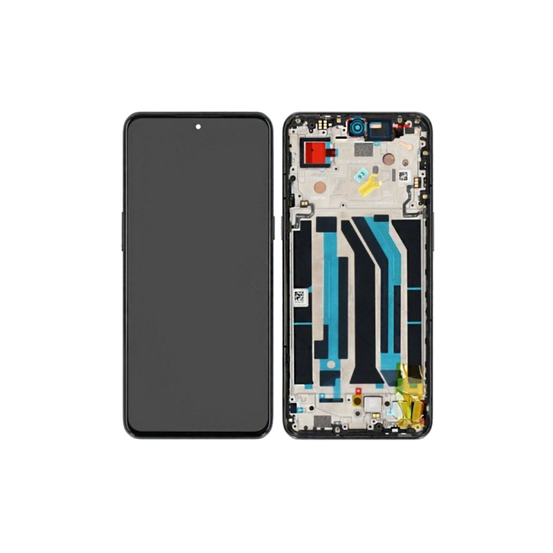 OnePlus 10T / Ace Pro LCD + touch screen + front panel Moonstone Black - original
