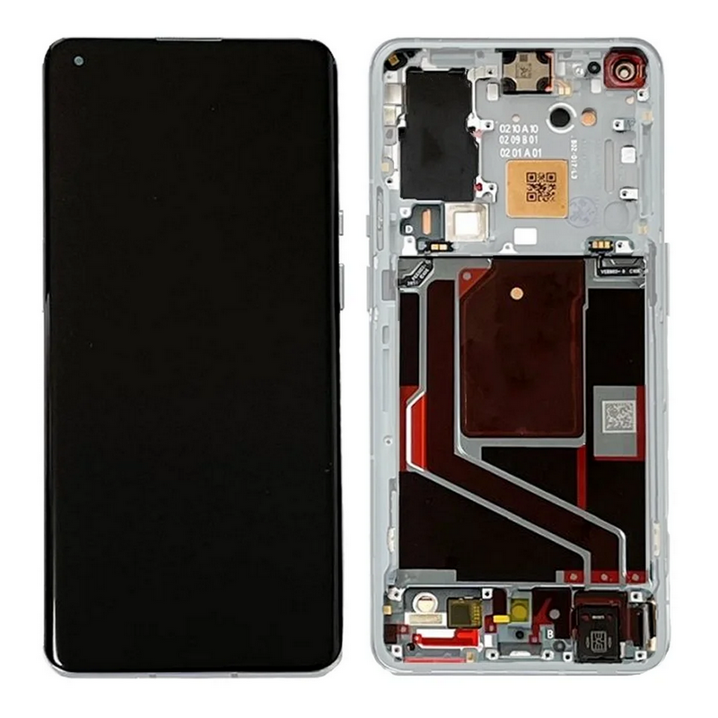 OnePlus 9 Pro LCD displej + dotyková plocha + rám Morning Mist - originál