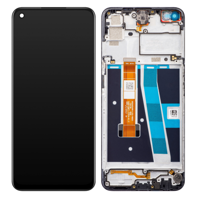 Oppo A92 / A72 LCD + touch screen + front panel schwarz - original