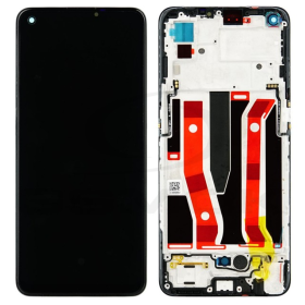 Oppo A94 5G / A95 5G / F19 Pro+ 5G / Reno5 Z LCD + touch screen + front panel black - original