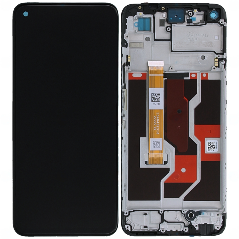 Oppo A96 LCD + touch screen + front panel schwarz - original