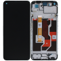Oppo A96 LCD displej + dotyková plocha + rám černá - originál