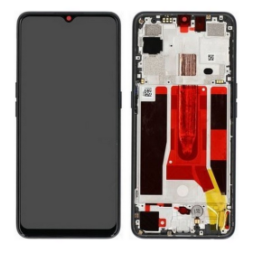 Oppo Find X2 Lite LCD displej + dotyková plocha + rám Moonlight Black - originál