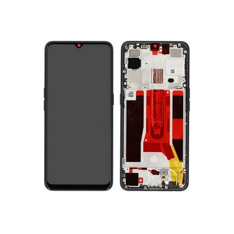 Oppo Find X2 Lite LCD displej + dotyková plocha + rám Moonlight Black - originál