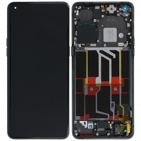 Oppo Find X5 Pro LCD + touch screen + front panel Ceramic Black - original