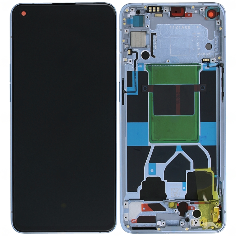 Oppo Reno6 5G LCD + touch screen + front panel blue - original
