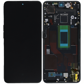 Oppo Reno8 Pro+ / Reno8 Pro LCD displej + dotyková plocha + rám černá - originál