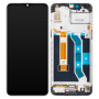Realme 6i LCD displej + dotyková plocha + rám černá - originál