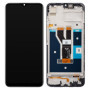 Realme C21 LCD displej + dotyková plocha + rám černá - originál
