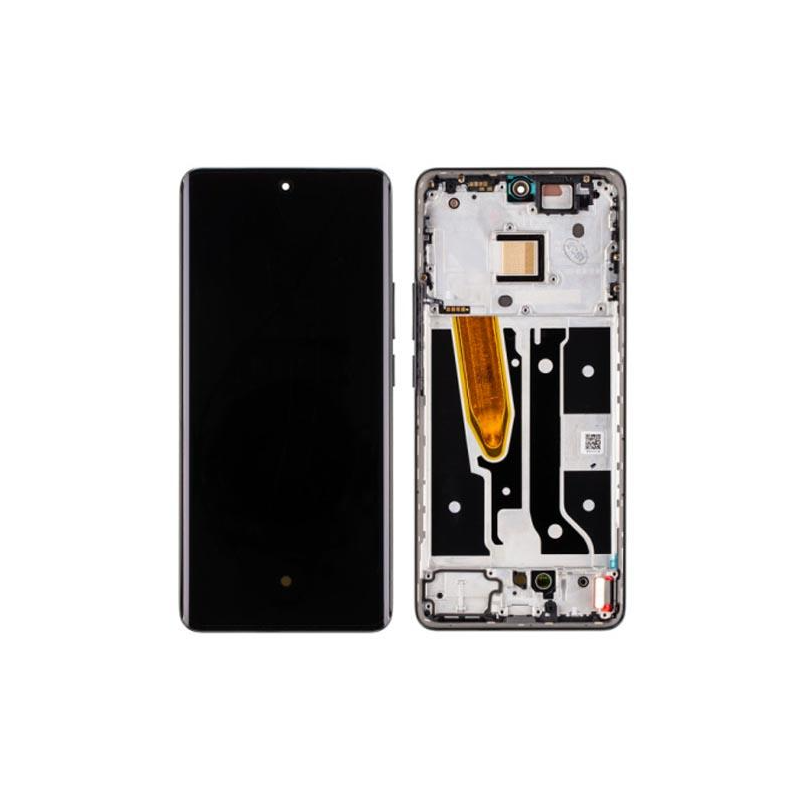 Realme 11 Pro+ LCD displej + dotyková plocha + rám Astral Black - originál