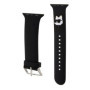 Karl Lagerfeld Choupette Head NFT Watch Strap for Apple Watch 38/40/41 schwarz