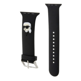 Karl Lagerfeld Karl Head NFT Watch Strap for Apple Watch 38/40/41 schwarz
