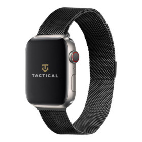 Tactical 351 Loop Magnetický Kovový Řemínek pro Apple Watch 1/2/3/4/5/6/7/8/9/SE 42/44/45mm černá
