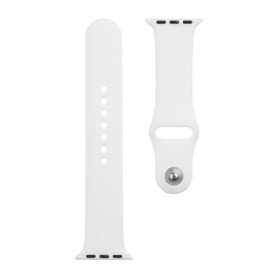 Tactical 465 Silicone Band for Apple Watch 1/2/3/4/5/6/7/8/9/SE 38/40/41mm white