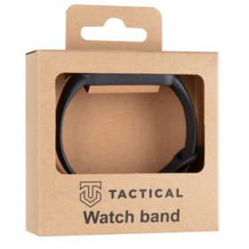 Tactical 661 Silikonový Řemínek pro Xiaomi Mi Band 5/6 černá