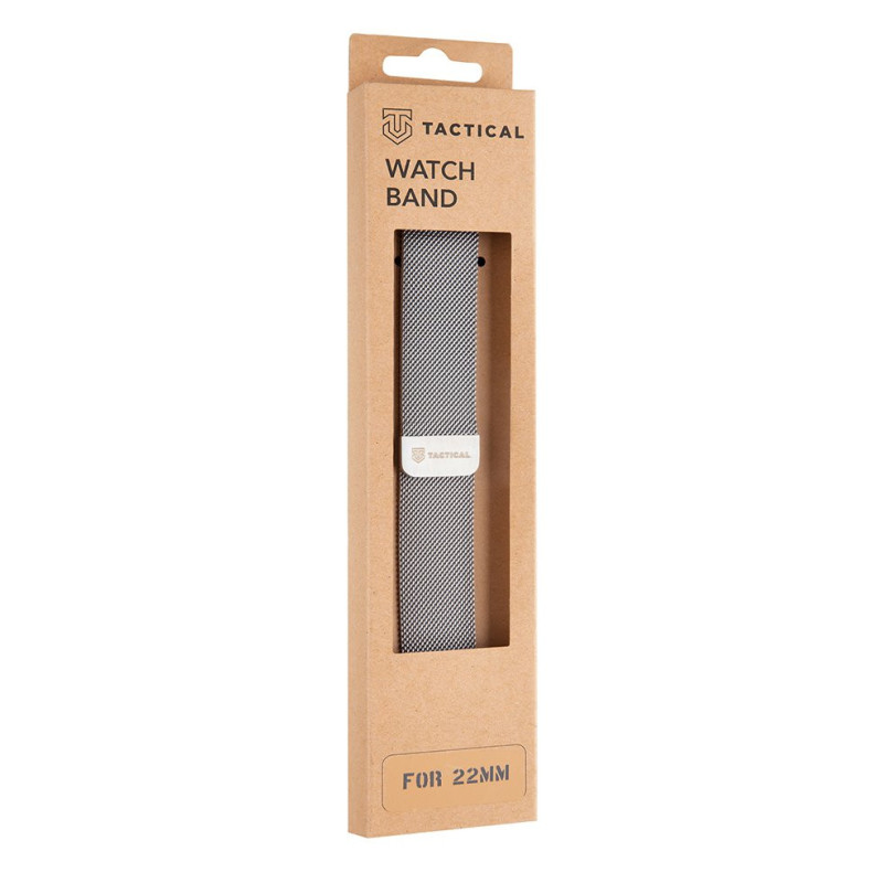 Tactical 699 Loop Magnetic Stainless Steel Band 22mm silver