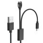 Tactical USB Charging and Data 2in1 Cable for Garmin Fenix 7 + USB-C