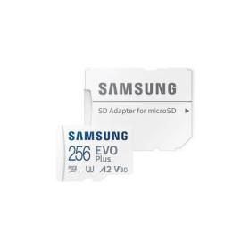 MicroSDXC 256GB EVO Plus Samsung Class 10 with Adapter