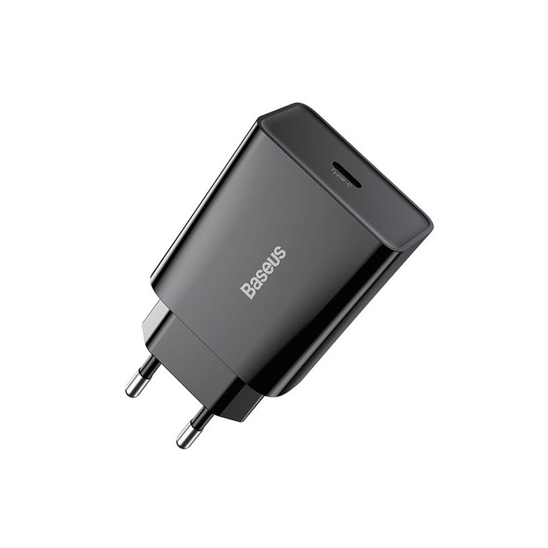 Baseus CCFS-SN01 Speed Mini Charger USB-C 20W schwarz